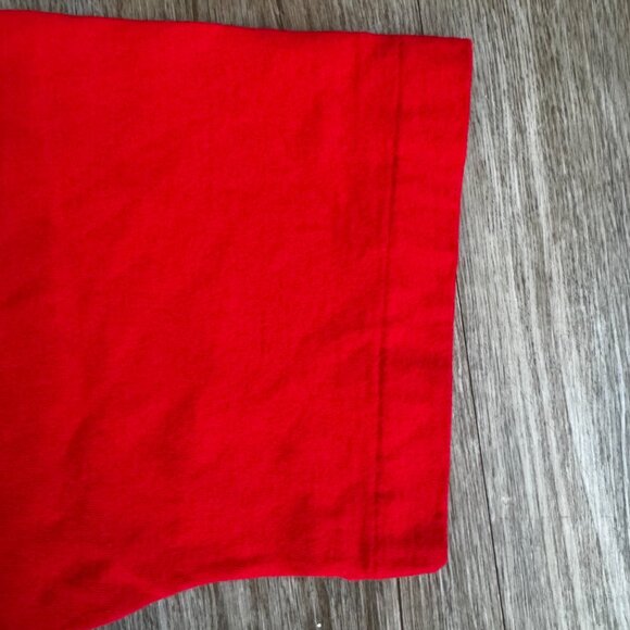 Vintage Gulf Shores Red T-Shirt - size Large single stitch - Picture 3 of 4